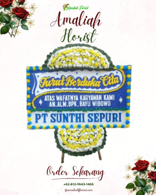 Papan Bunga Duka di Lapadde
